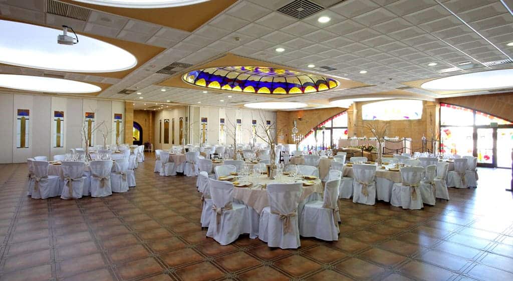 Salon de bodas Finca Reina. Hotel Castillo Bonavia